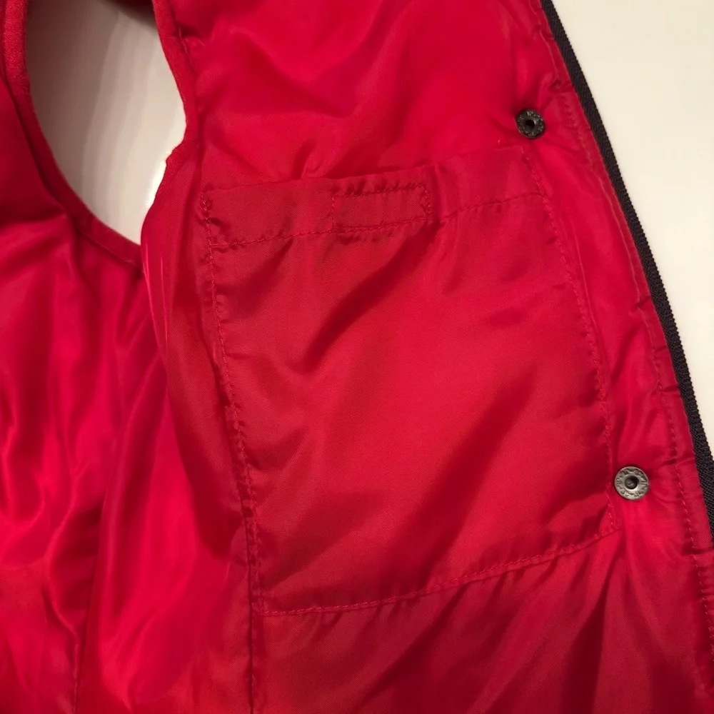 HBC Hudson's Bay Co. Girls' 10 - 12‎ Red TEAM CANADA Olympics Puffer Vest